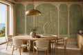 Green Willow Wallpaper Mural
