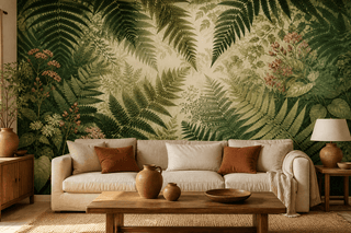Green Fern Wallpaper Mural
