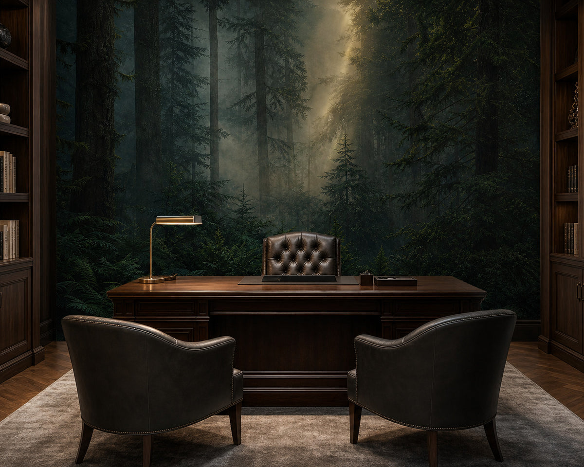 Green Design Wallpaper Mural product view