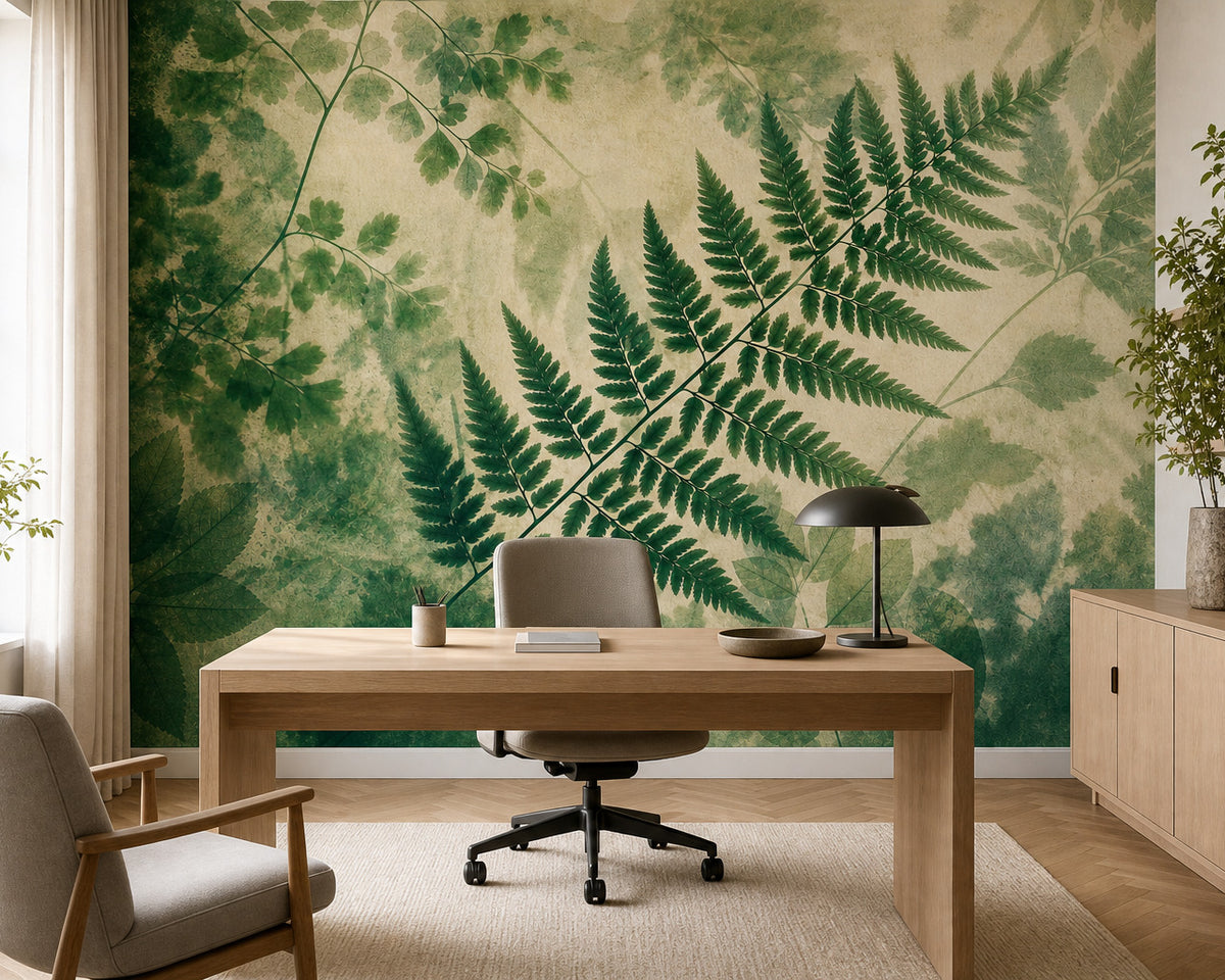 Green Design Wallpaper Mural product view