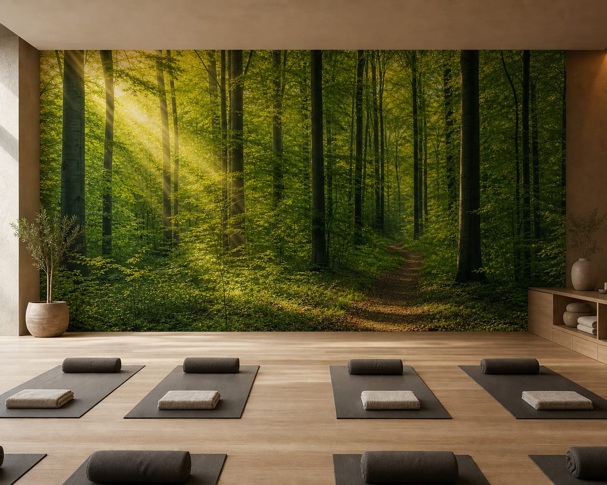 Green Design Wallpaper Mural product view