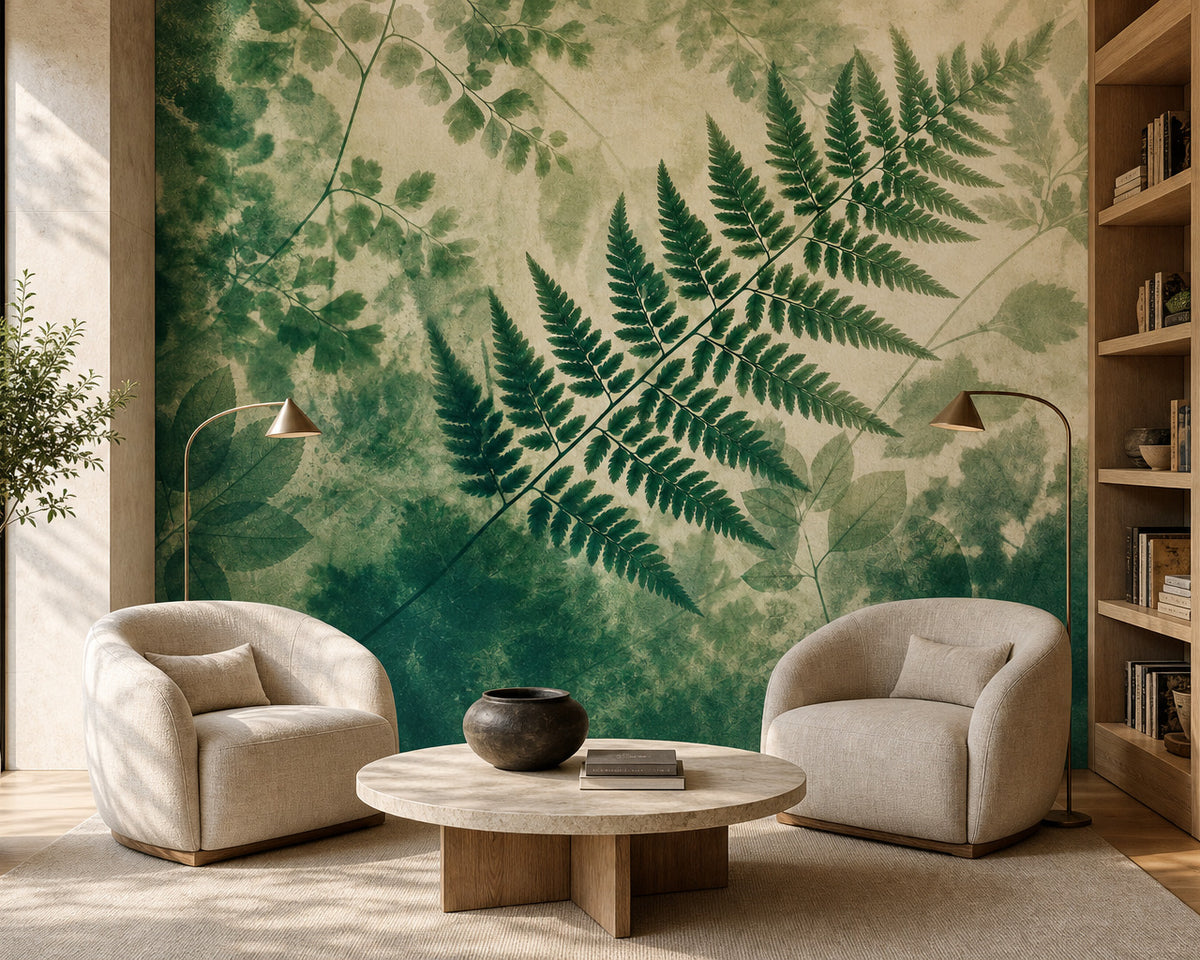 Green Design Wallpaper Mural product view