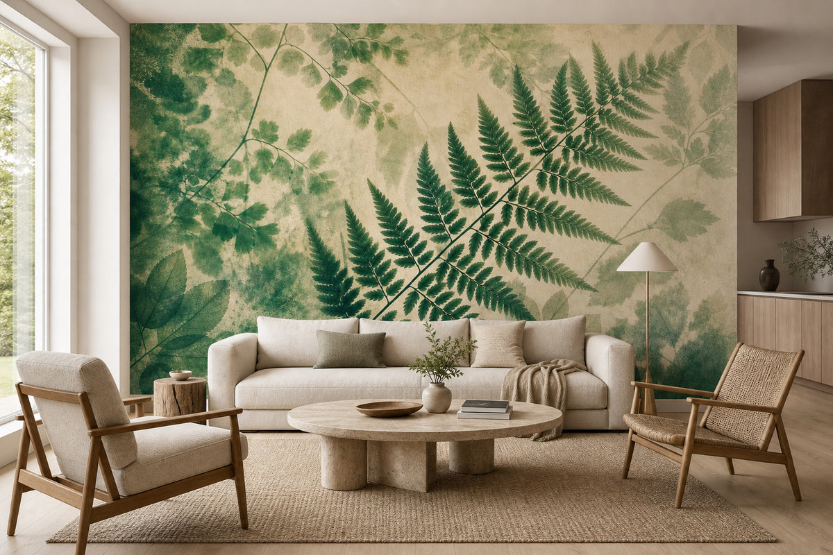 Green Design Wallpaper Mural product view
