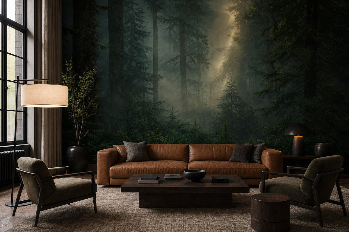 Green Design Wallpaper Mural product view