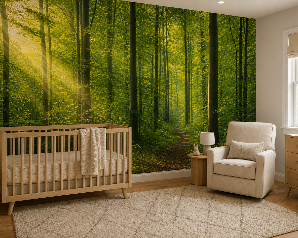 Green Design Wallpaper Mural product view