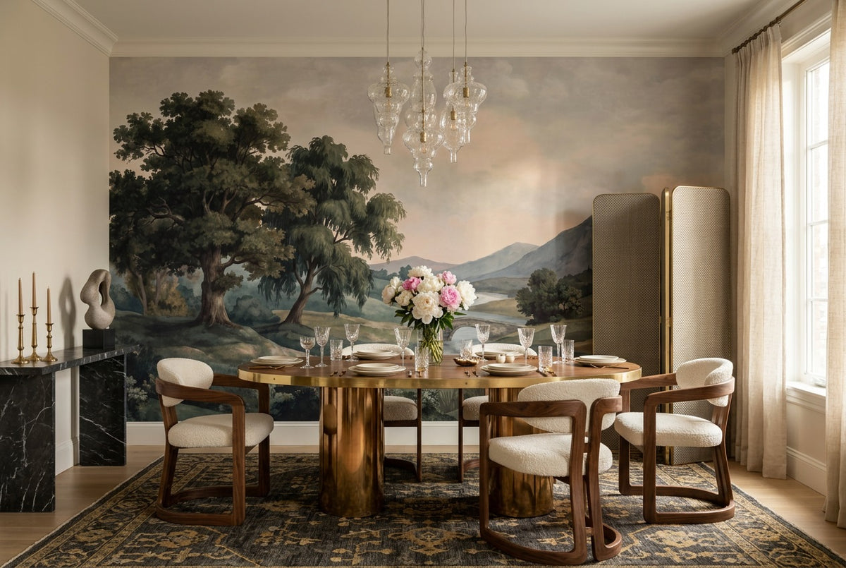 green river dining room custom self adhesive non woven vinyl removable wallpaper mural