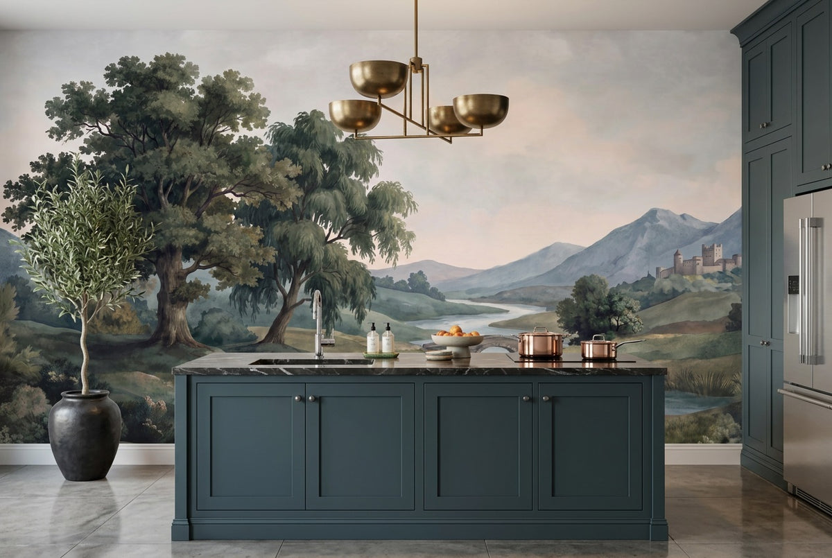 green river wallpaper mural custom self adhesive kitchen removable non woven vinyl