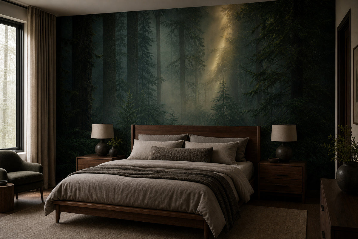 Green Design Wallpaper Mural product view