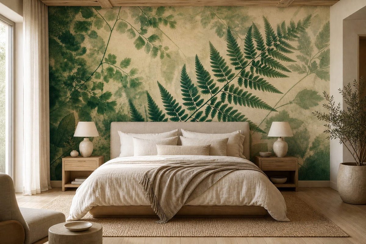Green Design Wallpaper Mural product view