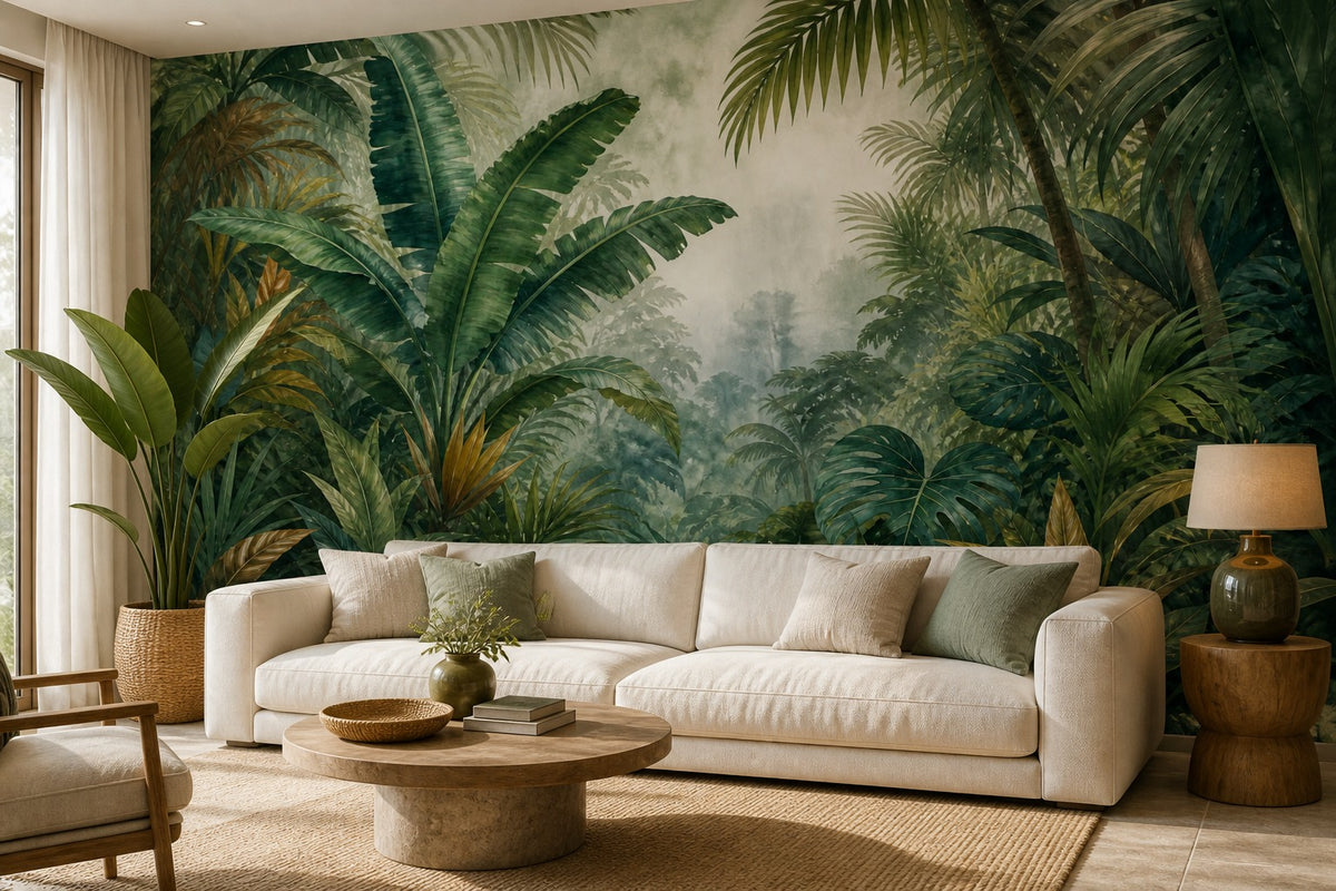 Green Design Wallpaper Mural product view