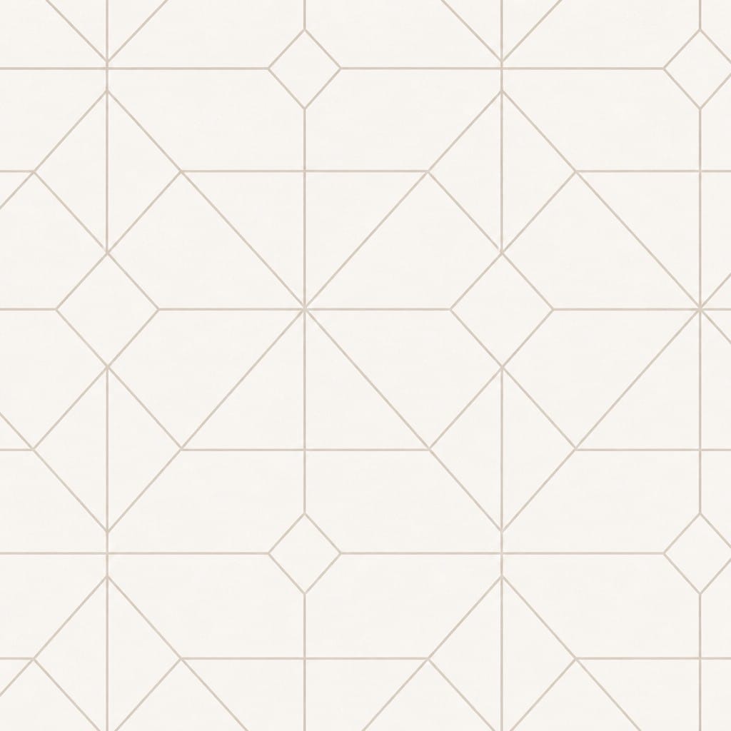 Taupe Grid Micro Wallpaper Mural product view