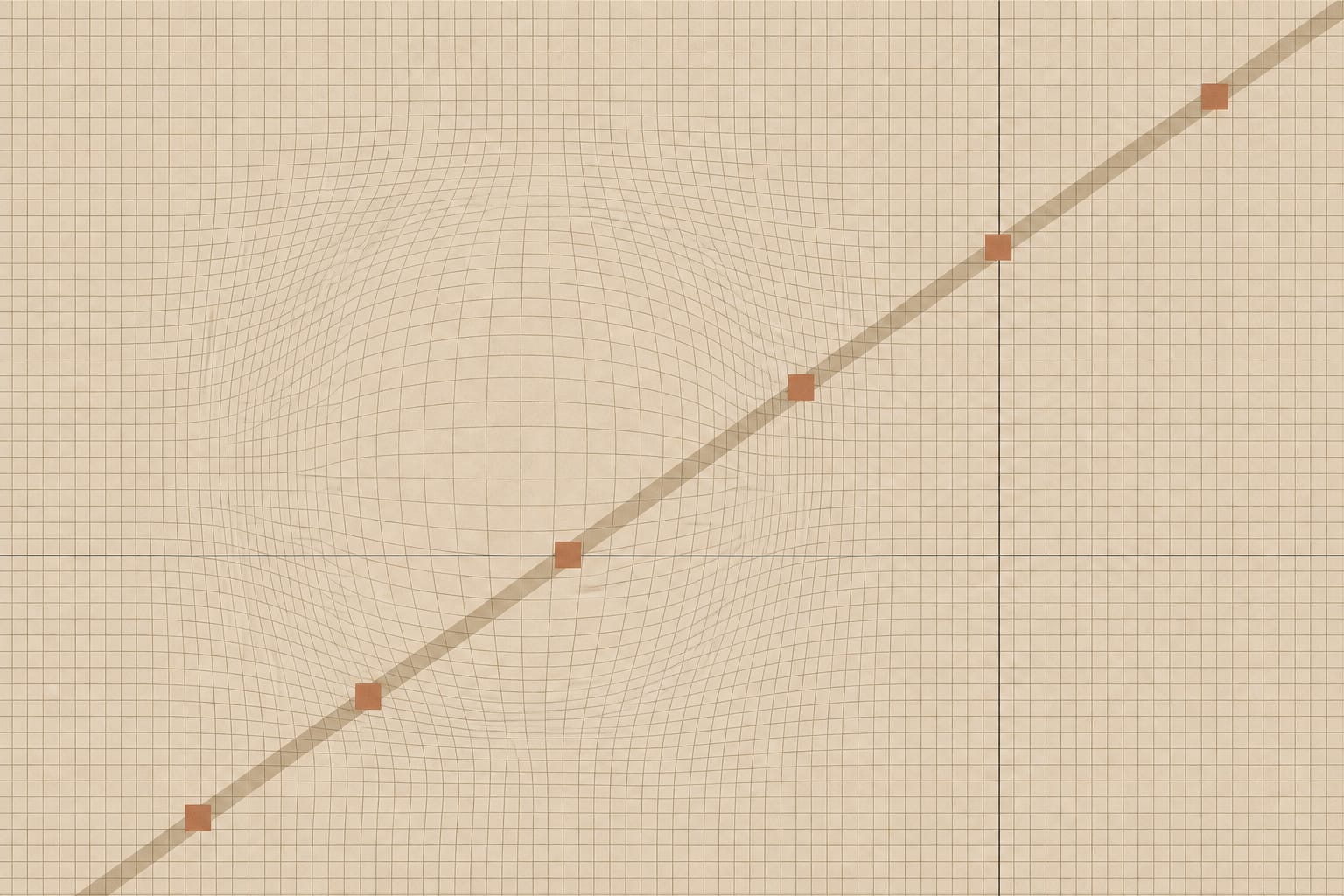 Taupe Grid Micro Wallpaper Mural
