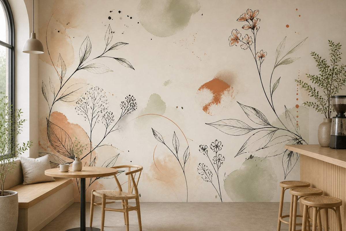 Ivory Design Wallpaper Mural product view