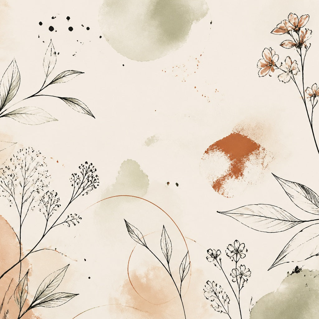 Ivory Design Wallpaper Mural product view