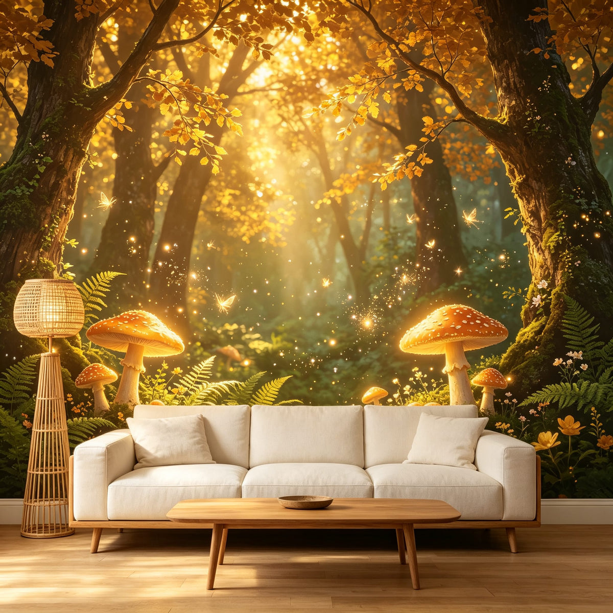 Golden Design Wallpaper Mural product view