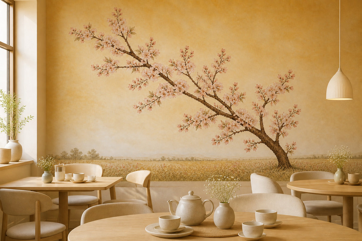 Honey Cherry Wallpaper Mural product view