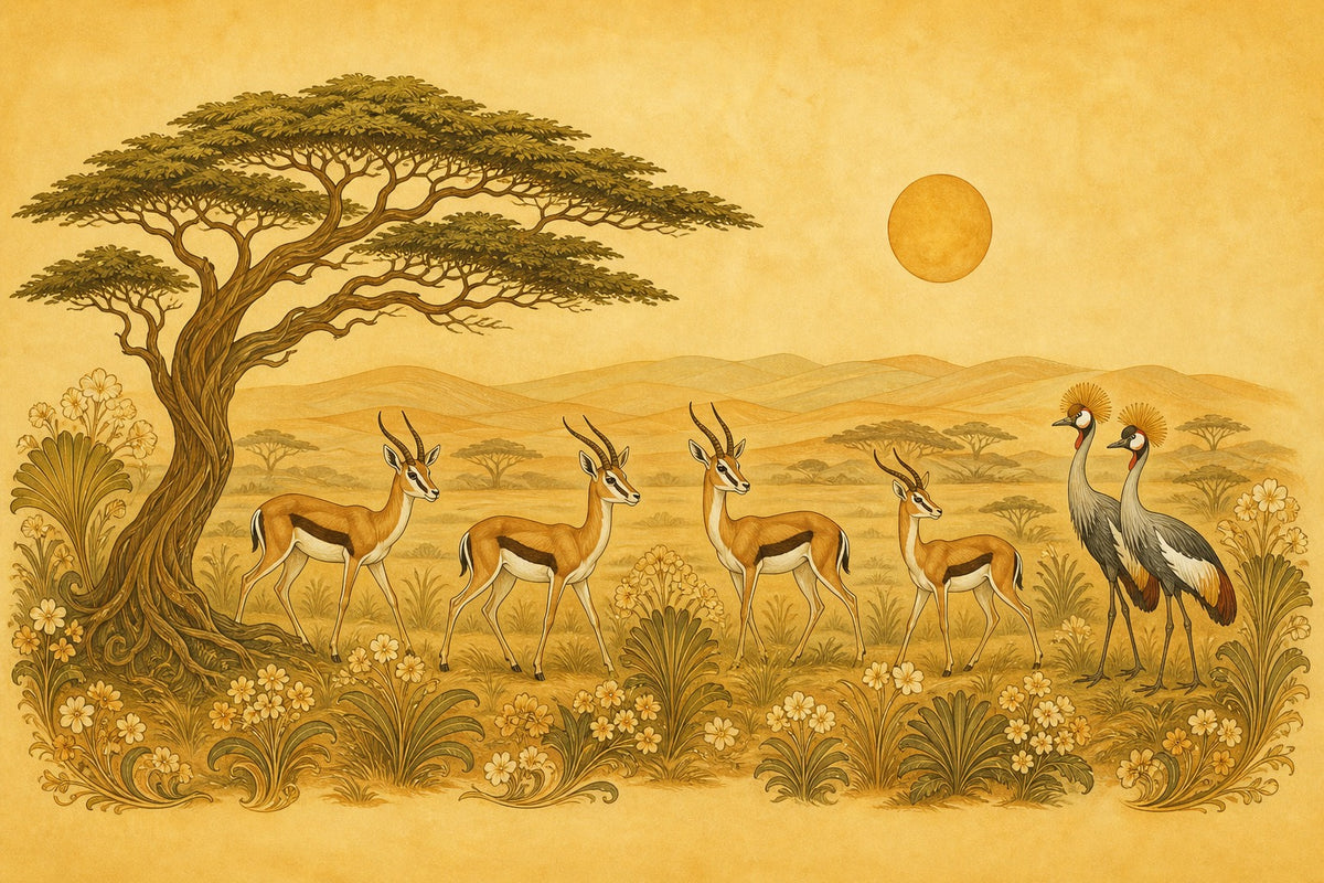 Animal Honey Wallpaper Mural product view