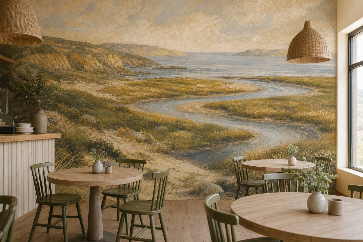 Honey Ocean Wallpaper Mural product view