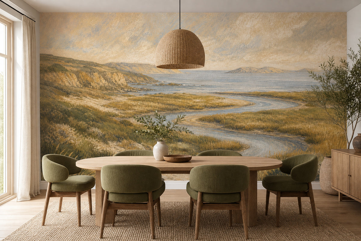 Honey Ocean Wallpaper Mural product view