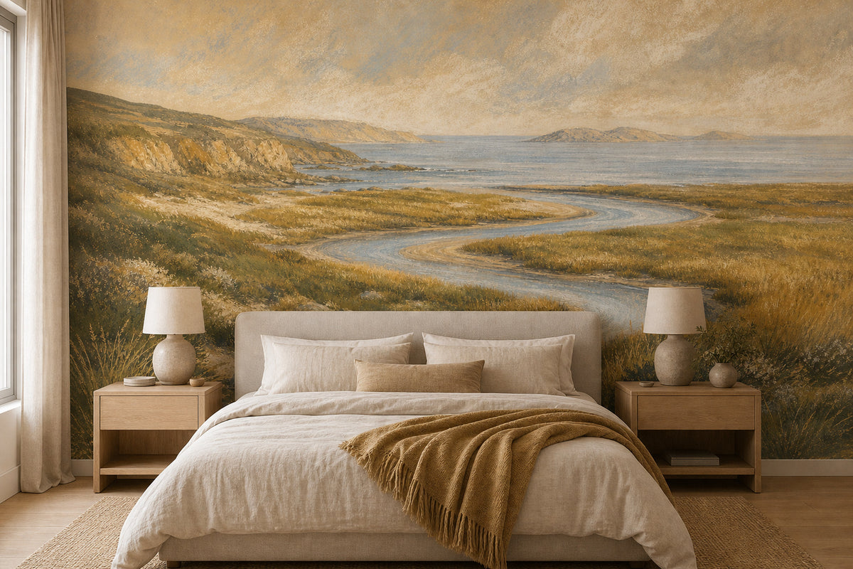Honey Ocean Wallpaper Mural product view