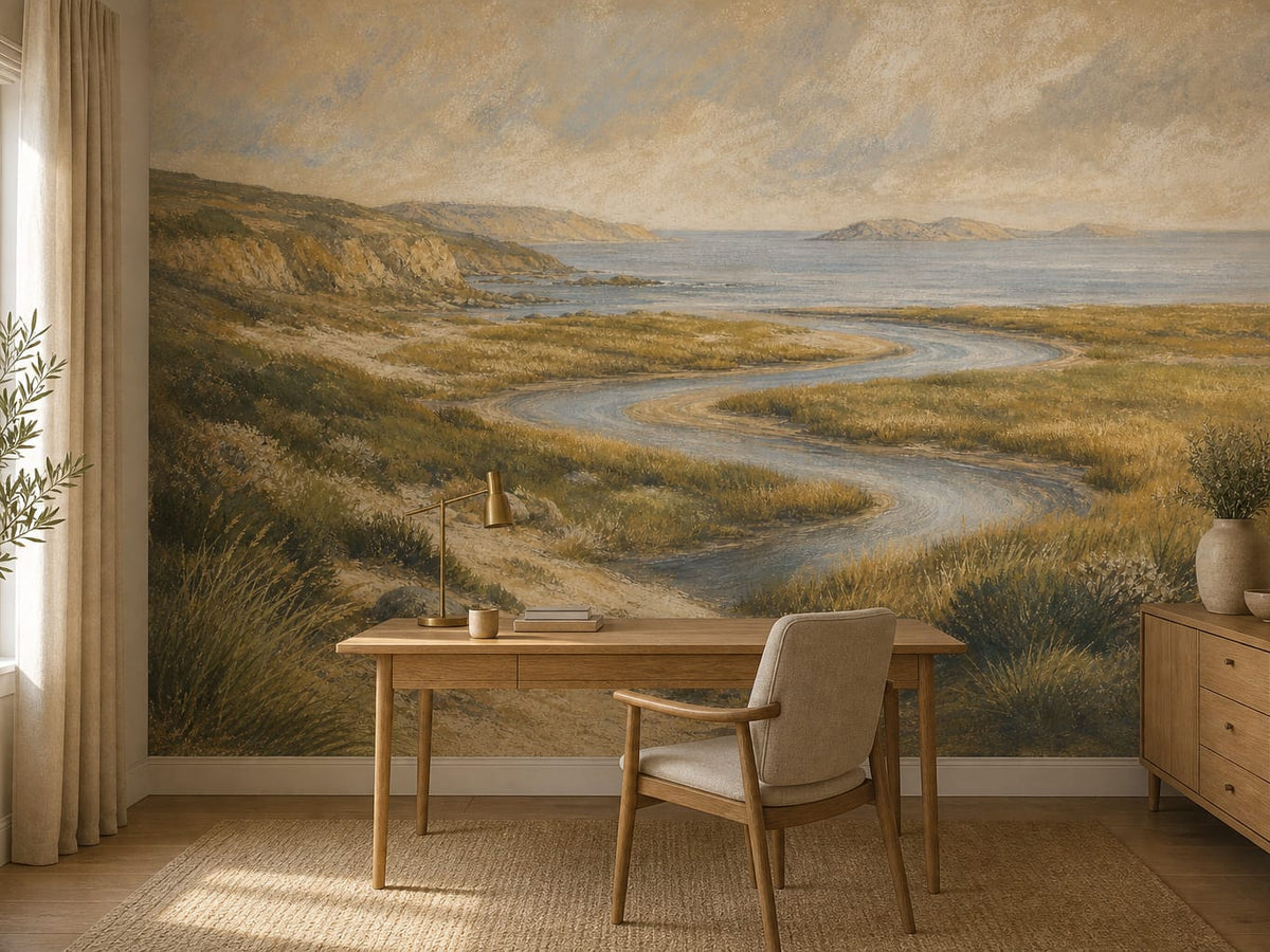 Honey Ocean Wallpaper Mural product view
