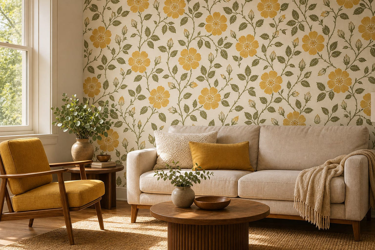 Rose Honey Wallpaper Mural product view