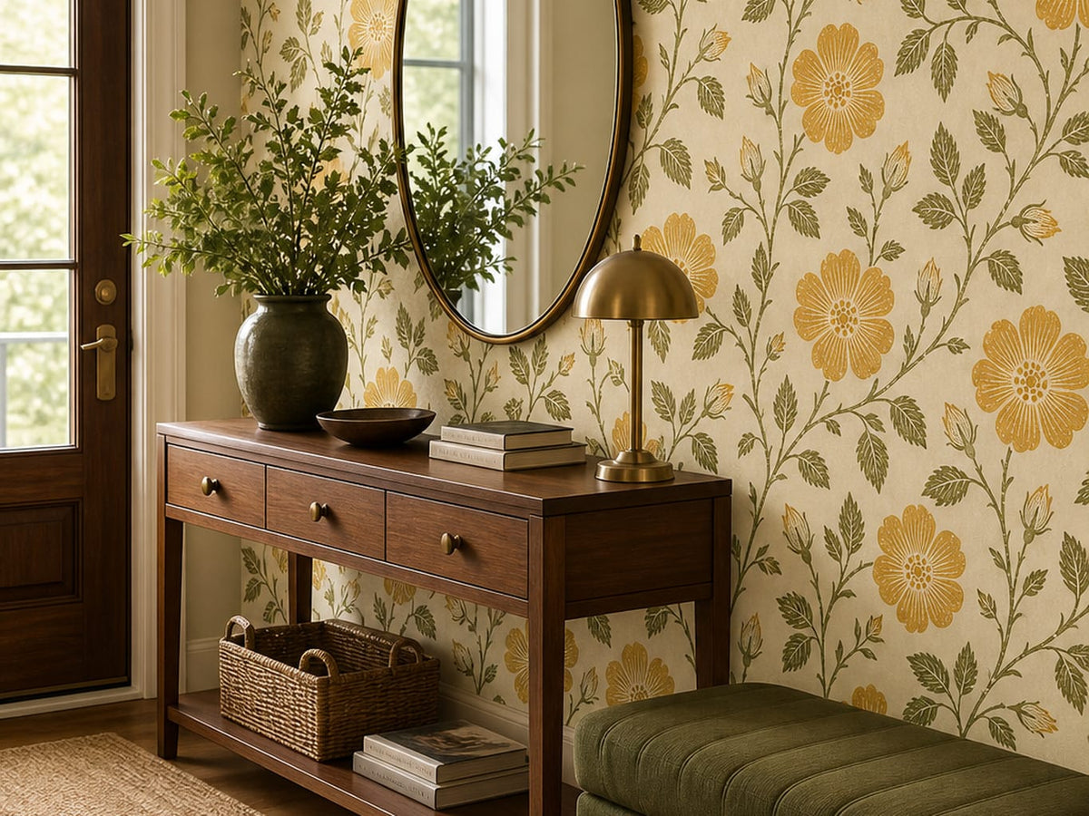 Rose Honey Wallpaper Mural product view