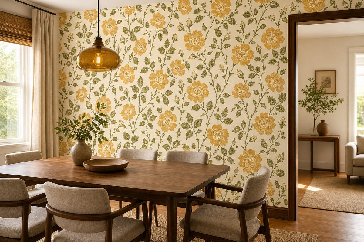 Rose Honey Wallpaper Mural product view