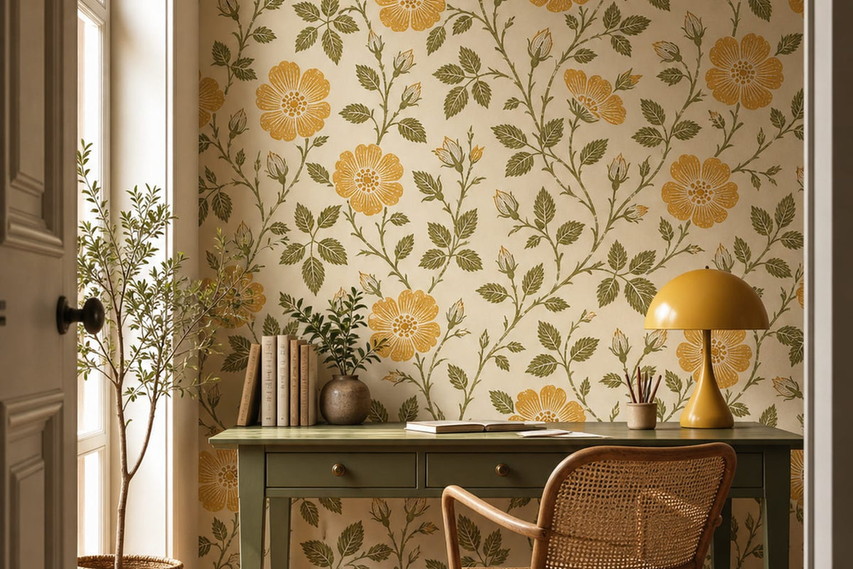 Rose Honey Wallpaper Mural product view