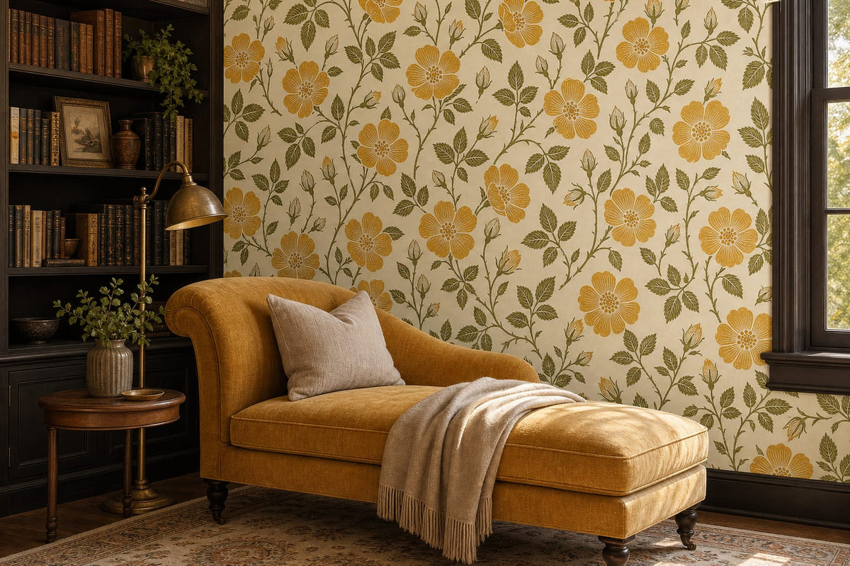 Rose Honey Wallpaper Mural product view