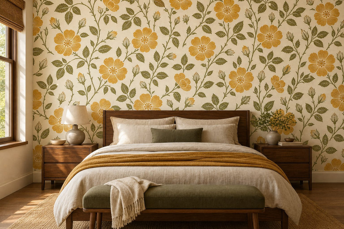 Rose Honey Wallpaper Mural product view