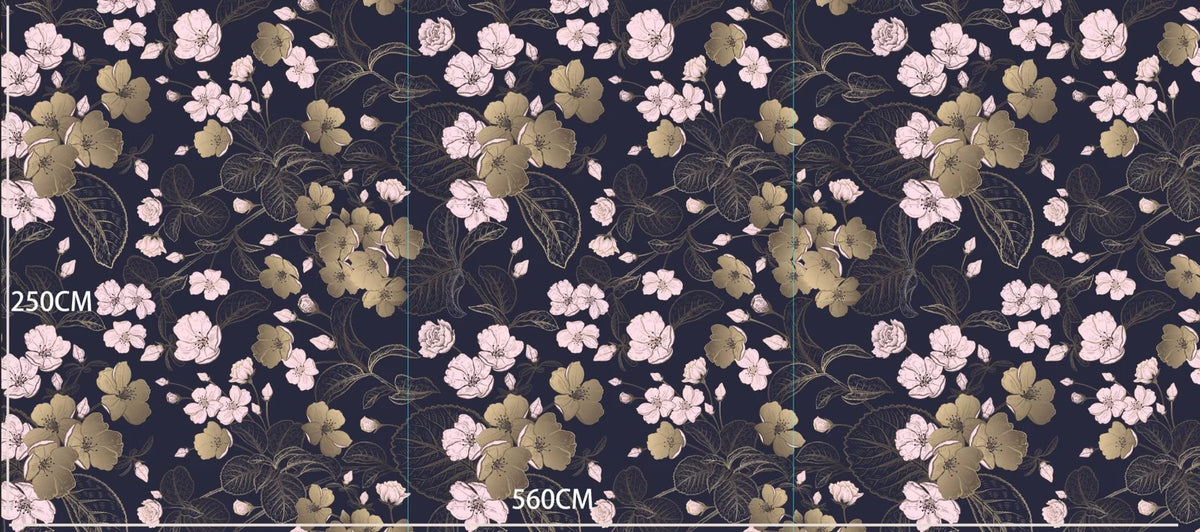 Payment Japanese Cherry Blossom Wallpaper Mural Non-woven paper
