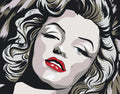 Monroe Pop Art  Wallpaper Mural
