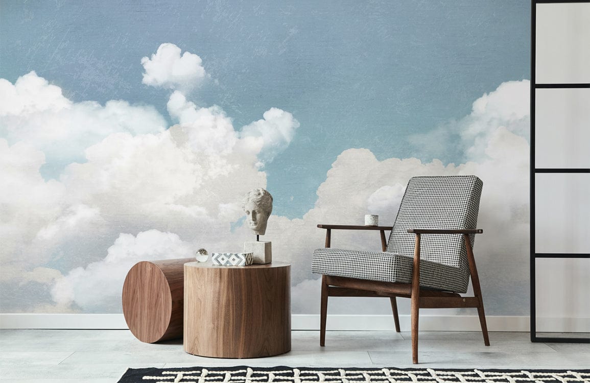 Dreamy Clouds Sky Mural Wallpaper