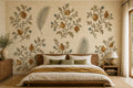 Ivory Botanical Wallpaper Mural