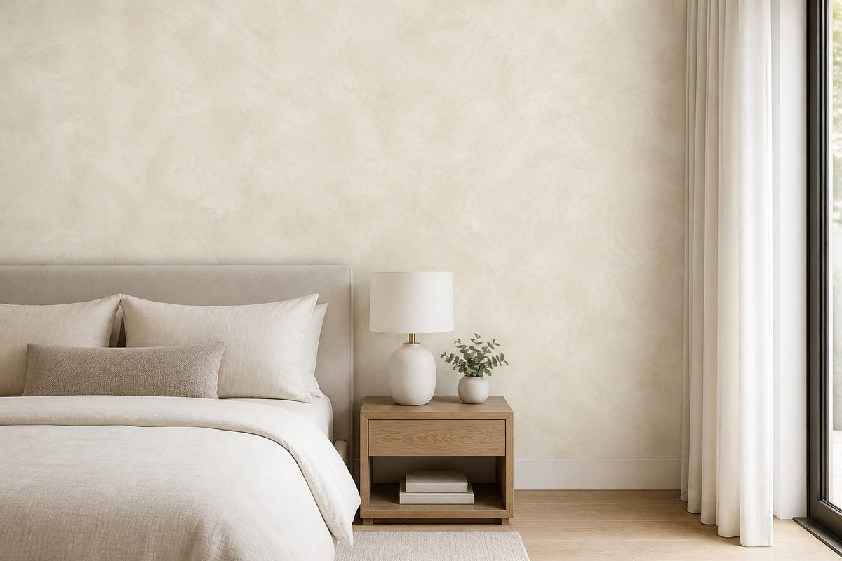 Ivory Chalk Wallpaper Mural product view