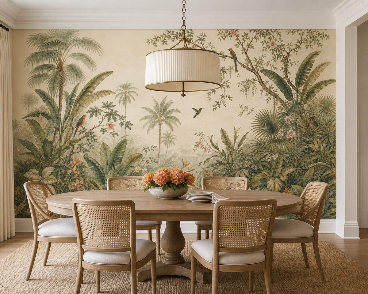 Ivory Design Wallpaper Mural product view