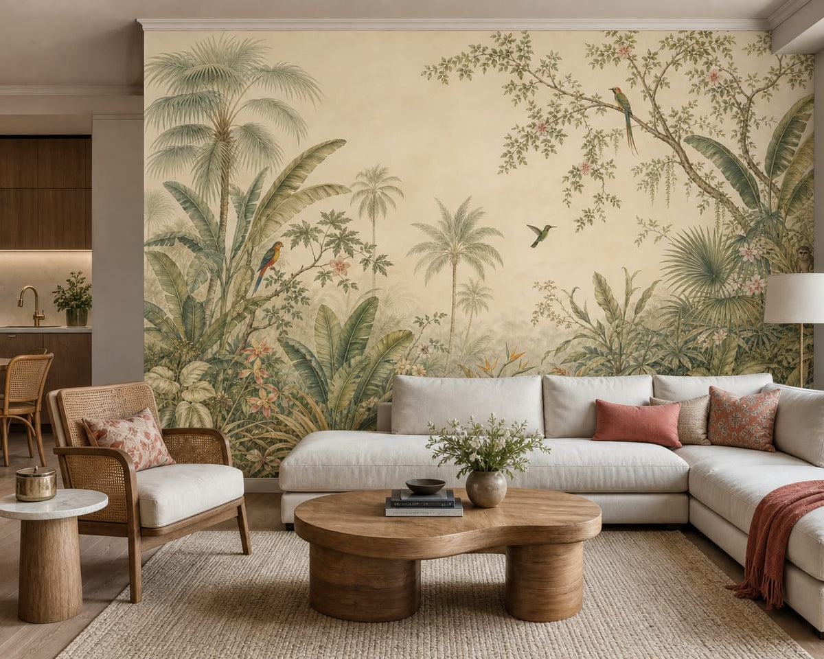 Ivory Design Wallpaper Mural product view