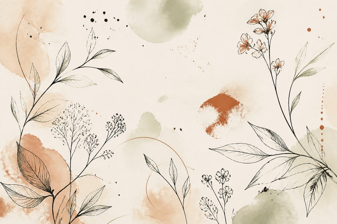 Ivory Design Wallpaper Mural product view