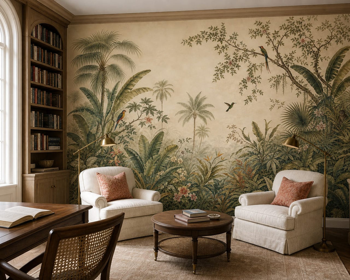 Ivory Design Wallpaper Mural product view