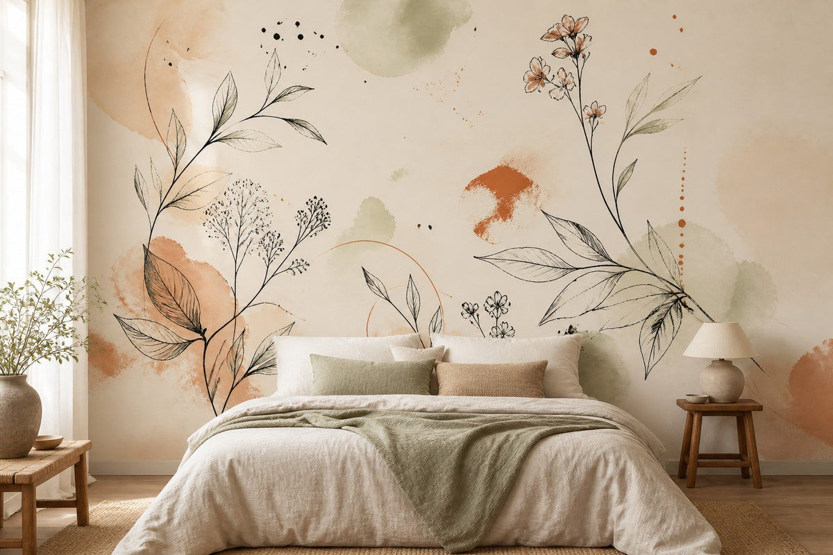 Ivory Design Wallpaper Mural product view