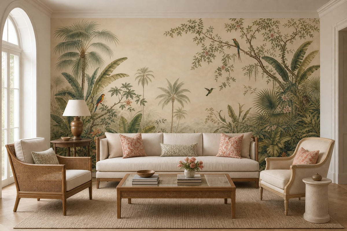 Ivory Design Wallpaper Mural product view