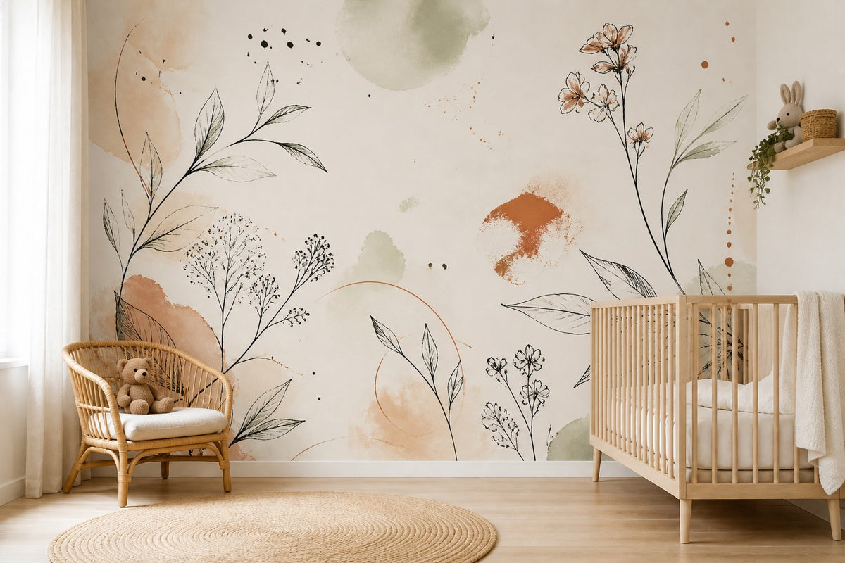 Ivory Design Wallpaper Mural product view