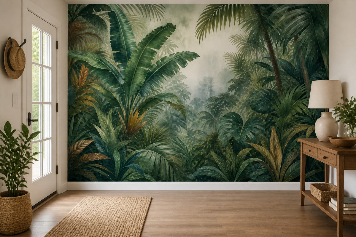 Green Design Wallpaper Mural product view