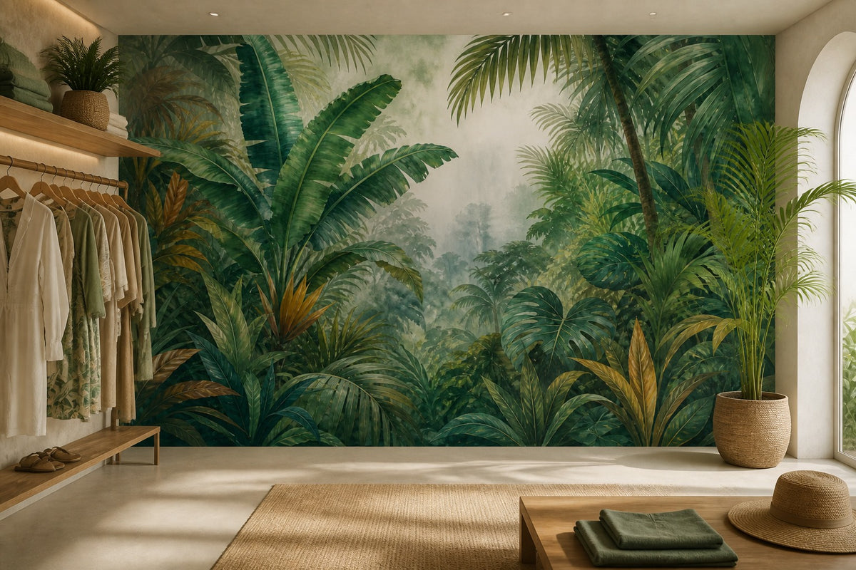 Green Design Wallpaper Mural product view