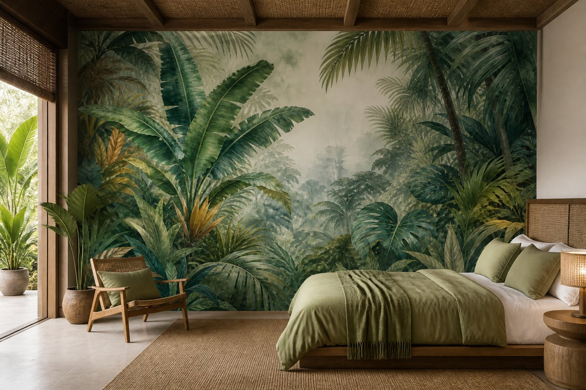 Green Design Wallpaper Mural product view