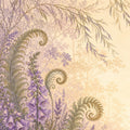 Lavender Fern Wallpaper Mural
