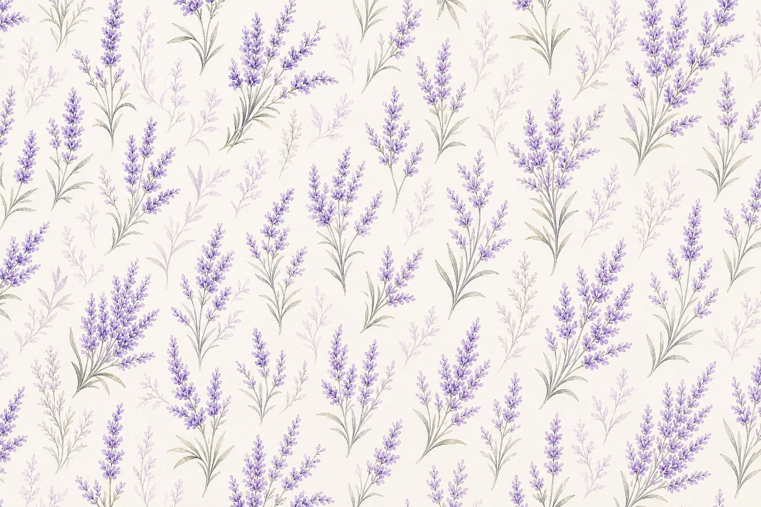 Lavender Field Wallpaper Mural