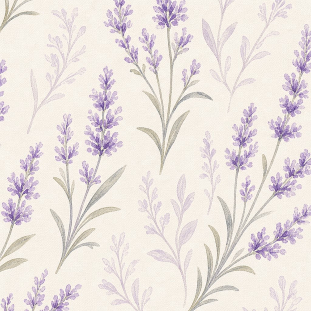 Lavender Field Wallpaper Mural product view