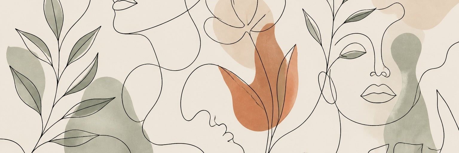 Ivory Design Wallpaper Mural